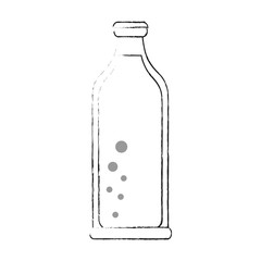 Soda in bottle icon vector illustration graphic design