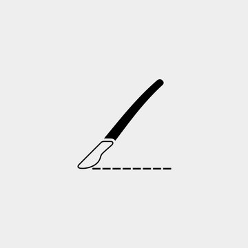 Scalpel vector icon