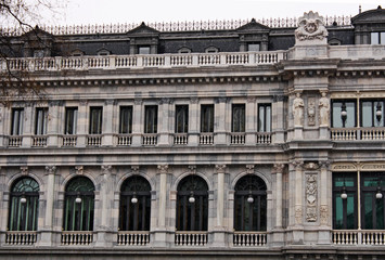 Fototapeta na wymiar Building of the city of Madrid, Spain
