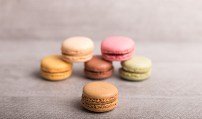 assortment of colorful macaroons