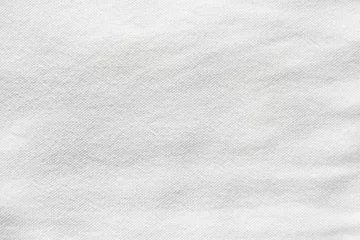 Crédence de cuisine en verre imprimé Poussière white fabric texture