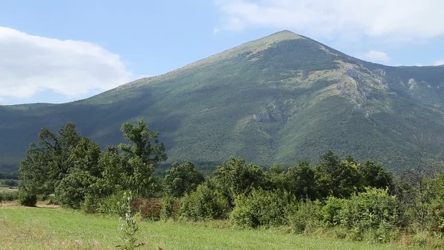 View on Rtanj mountain