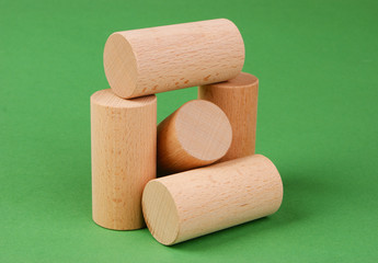 figures for the Russian game kubb