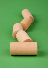 figures for the Russian game kubb