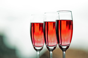 wine glasses