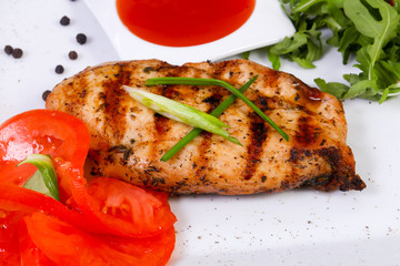 Grilled chicken breast