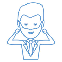 cartoon businessman icon