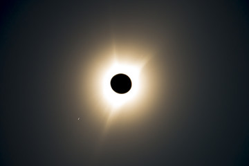 Eclipse 2017 From Tetons National Park