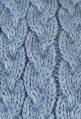 Woolen knitted background