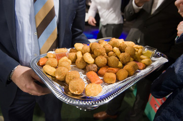Snacks on a plate