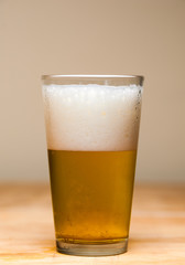 Lager Beer Pour