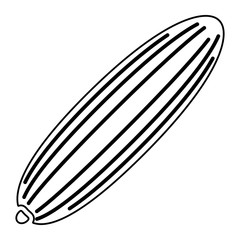 Gemüse Icon - Gurke, Zucchini