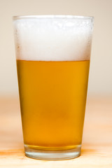 Lager Beer Pour