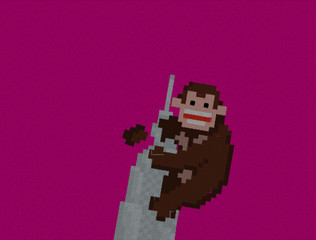 Texture of knitted fabric