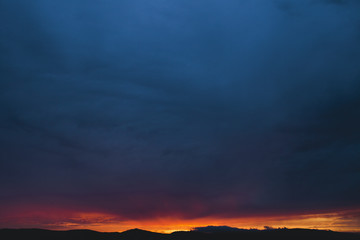 Fototapeta na wymiar sunset 