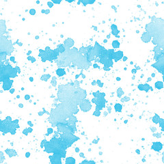 Fototapeta na wymiar Seamless pattern of abstract watercolor stains.