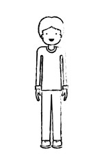 elegant businessman avatar character vector illustration design