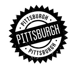 Pittsburgh rubber stamp. Grunge design with dust scratches. Effects can be easily removed for a clean, crisp look. Color is easily changed.