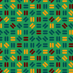 80's Geometric Pattern