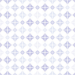 Seamless pattern with violet geometrical shapes