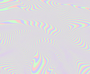 Vector holographic art. Screen glitch texture.