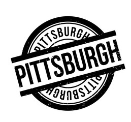 Pittsburgh rubber stamp. Grunge design with dust scratches. Effects can be easily removed for a clean, crisp look. Color is easily changed.