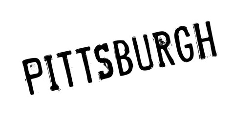 Pittsburgh rubber stamp. Grunge design with dust scratches. Effects can be easily removed for a clean, crisp look. Color is easily changed.