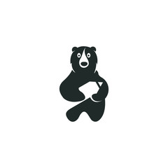 Bear concepts logo vector creative symbol modern