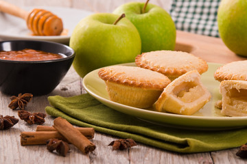 Apple pies. 