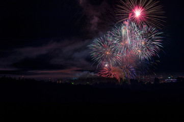 Fireworks ove Boldt Castle