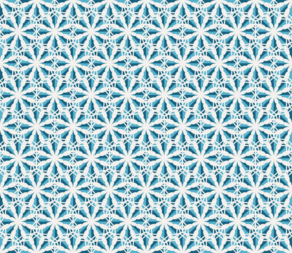 Vector Hexagonal Geometric Pattern