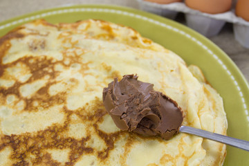 crêpes et pâtes à tartiner
