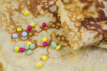 crêpes et bonbons