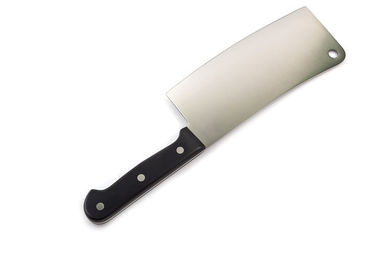 Stainless Steel Knife For Chopping Isolated