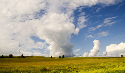 Summer. The sun. Heat.