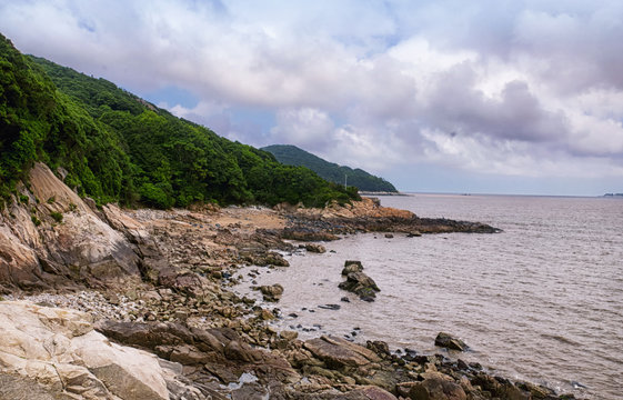 thousand step beach putuoshan china