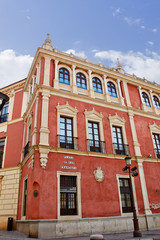 Obraz premium Historic buildings and monuments of Seville, Spain. Spanish. PLAZA de San FRANCISCO