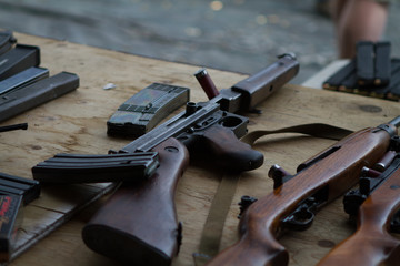 A ww2 tommy gun