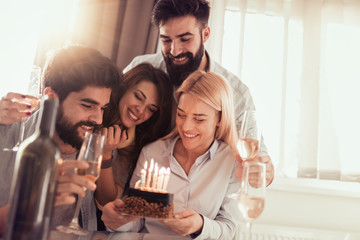 Friends birthday party