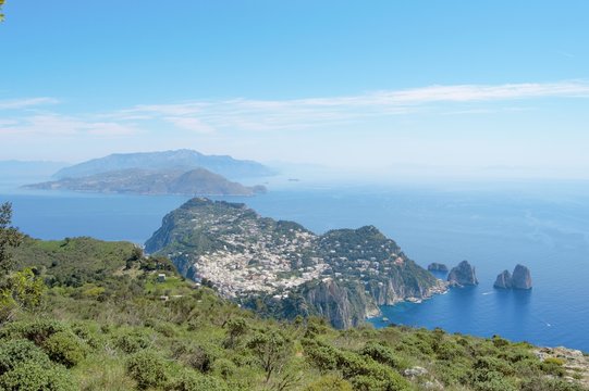 The Faraglioni Rocks of Capri - Italy