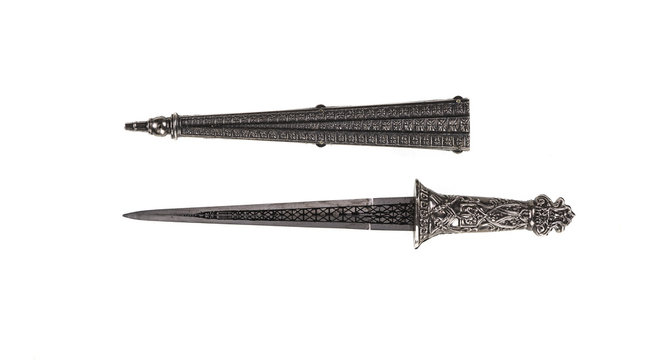 ancient medieval dagger