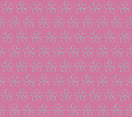 Seamless floral pattern.  Cherry blossoms. Blooming cherry.