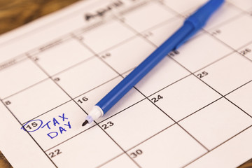 April 15th is the due day for income tax returns