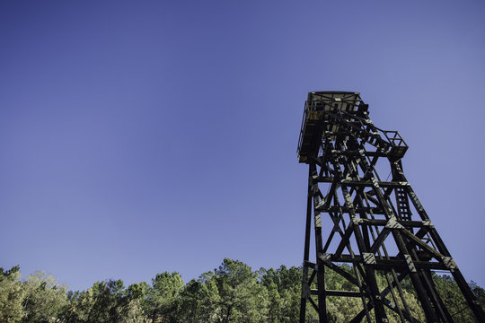 Malacate en contrapicado