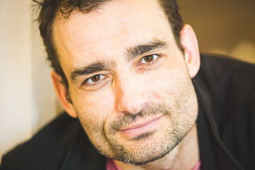 Young confident handsome man