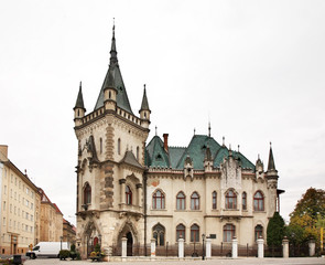 Fototapeta na wymiar Jakab's palace in Kosice. Slovakia