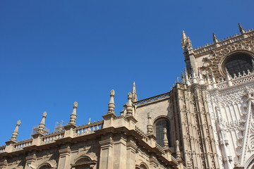 Fototapeta na wymiar Catedral de Sevilla