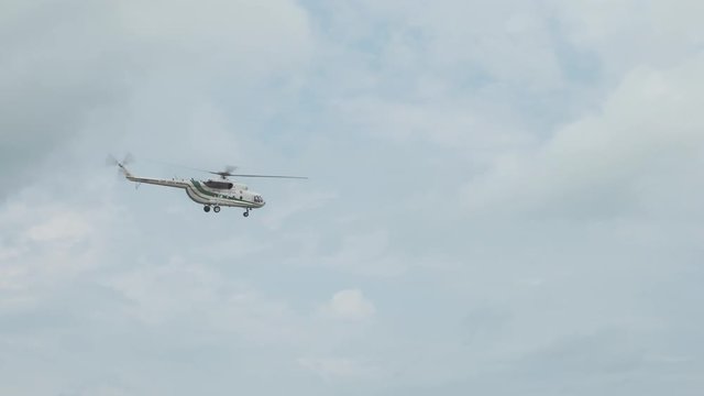 Helicopter in the sky - Georgia