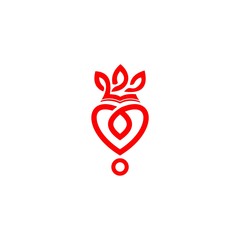 red heart king royal logo