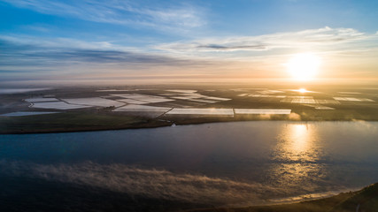 Obraz premium looking over the the plane